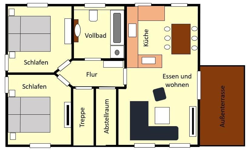 Nordstern Apartment Toenning Luaran gambar