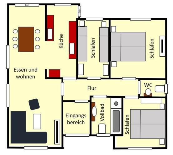 Nordstern Apartment Toenning Luaran gambar